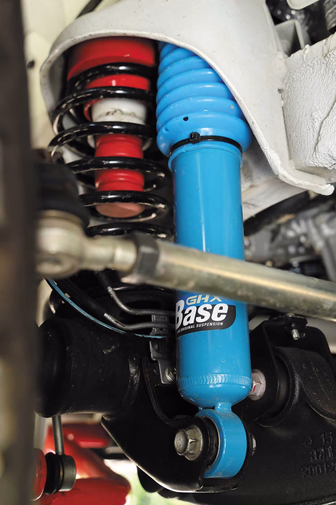 自社開発のGHX-Baseショックは発売まで幾度も作り直したこだわりの商品。